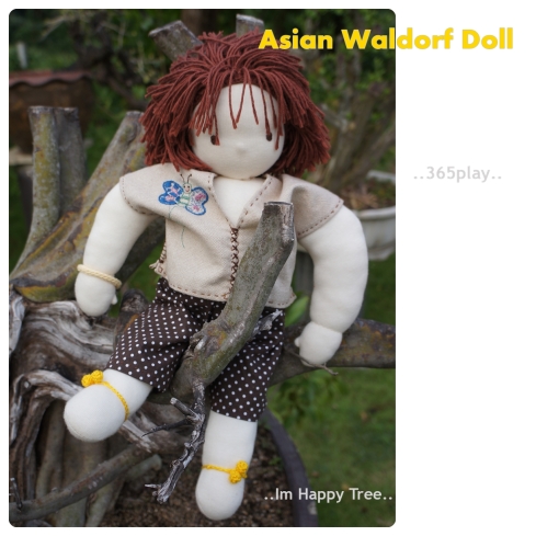 Asian Waldorf Doll, Waldorf Doll Boy